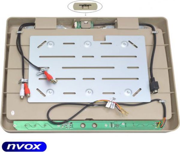 Nvox Οθόνη αναρτώμενη οροφής LCD 22 ίντσες LED USB SD IR FM... (NVOX RF2289U BE)