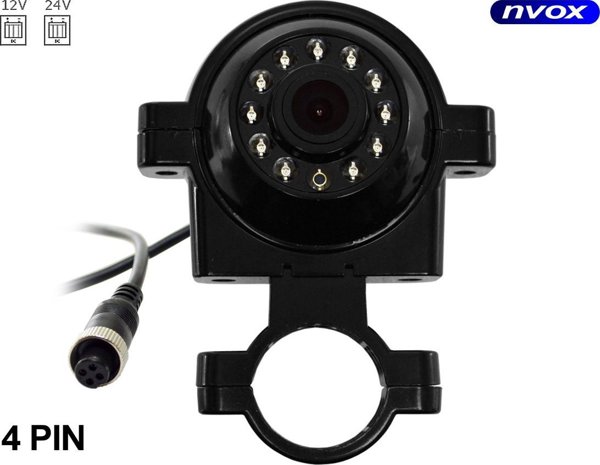 Nvox Κάμερα οπισθοπορείας αυτοκινήτου ahd 4pin ccd