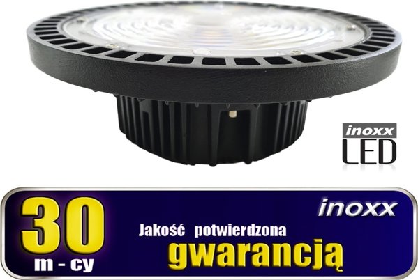 Nvox Βιομηχανικός λαμπτήρας led ip65 100w high bay ufo 12 000lm 6000k ψυχρός