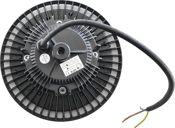 Nvox Βιομηχανικός λαμπτήρας led ip65 100w high bay ufo 12 000lm 6000k ψυχρός