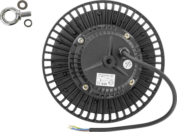 Nvox Βιομηχανικός λαμπτήρας led ip65 100w high bay ufo 12 000lm 6000k ψυχρός