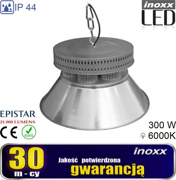 Nvox Βιομηχανικός λαμπτήρας led 300w high bay cob 27 000lm 6000k ψυχρό