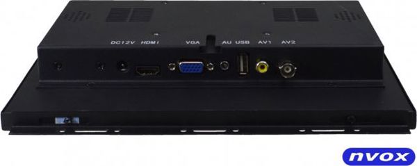 Οθόνη Nvox open frame ips led 10 ίντσες full hd vga hdmi usb av 12v 230v