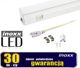Nvox Γραμμικός λαμπτήρας led t5 60cm 8w on/off ψυχρό 6000k επιφανειακό φωτιστικό ενσωματωμένο με φωτιστικό