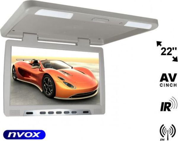 Nvox Οθόνη οροφής LCD 22 ίντσες LED IR FM VGA... (NVOX RF2289 GR)