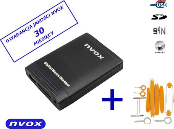 Nvox Ψηφιακός αλλαγέας εξομοιωτής MP3 USB SD HYUNDAI KIA 8PIN... (NVOX NV1086M HYUNDAI 8PIN)