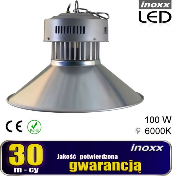 Nvox Βιομηχανικός λαμπτήρας LED 100W high bay COB 6000K ψυχρό 10 000lm
