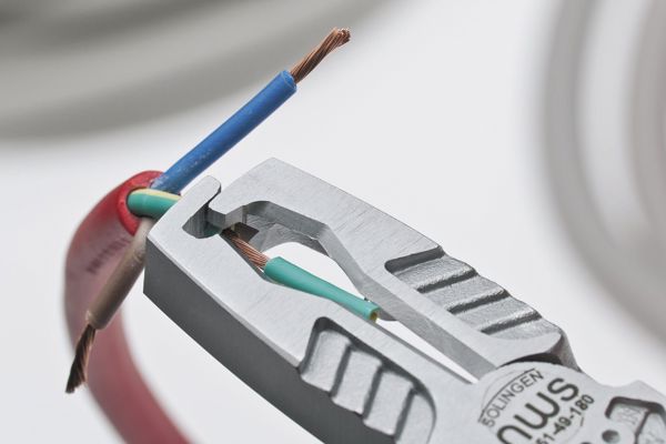 NWS Μονωμένες πένσες 1000V για απογύμνωση καλωδίων έως 10mm (1451-49-VDE-180)