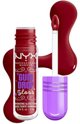 NYX Επαγγελματικό Μακιγιάζ Εορταστικό Gloss Gum Drop Ενυδατικό Gloss StainCranberry Splash 5ml