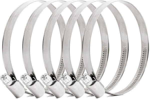 Σετ 5 Σφιγκτήρες Σιλίντου 60-80mm/9mm W2 amio-04590