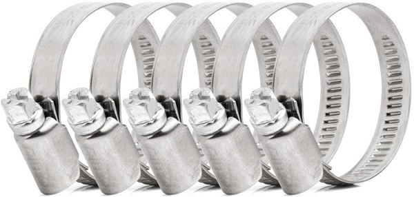 Σφιγκτήρας ελικοειδής 5 τεμ. 25-40mm/9mm w2 amio-04586