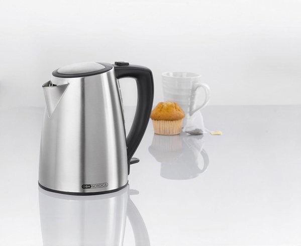 OBH Nordica 51026471, 1.2 L, 1785 W, Ανοξείδωτο ατσάλι, Ένδειξη στάθμης νερού, Ασύρματο, Φιλτράρισμα