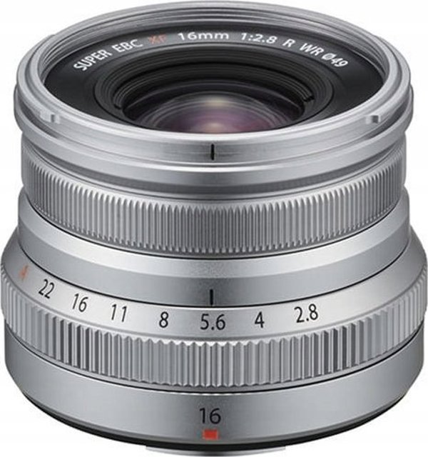 Φακός FUJIFILM Lens Fujinon XF16mm F2.8 R WR ασημί