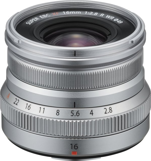 Φακός FUJIFILM Lens Fujinon XF16mm F2.8 R WR ασημί