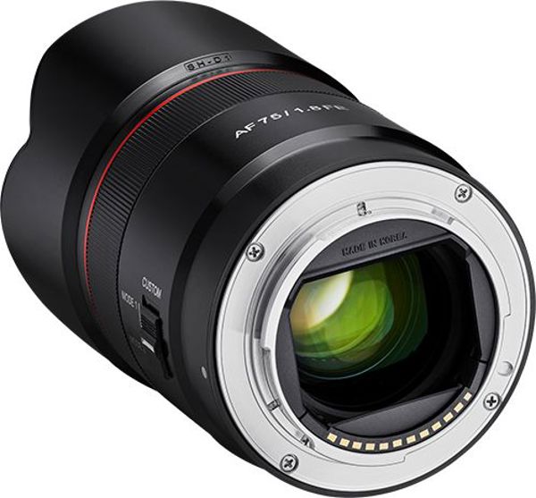 Φακός Samyang Sony E 75 mm f/1.8 AF