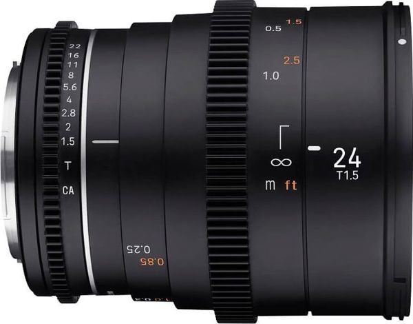 Obiektyw Samyang Canon EF 24 mm F/1.5 VDSLR MK2