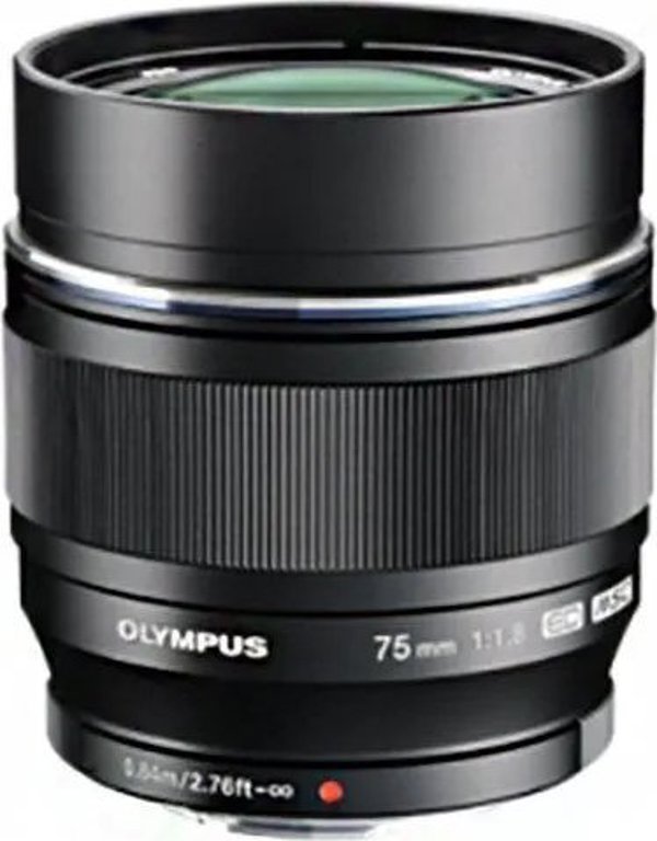 Φακός Olympus M.Zuiko Digital ED 75mm f/1.8, μαύρος