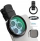 Apexel Φακός CPL Πολωτικό Φίλτρο 52mm για Smartphone με Κλιπ - APL-52-CPL