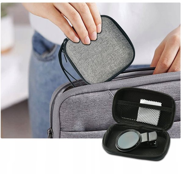 Apexel Φακός CPL Πολωτικό Φίλτρο 52mm για Smartphone με Κλιπ - APL-52-CPL