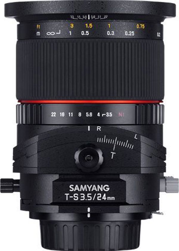 Φακός Samyang Canon EF 24 mm F/22