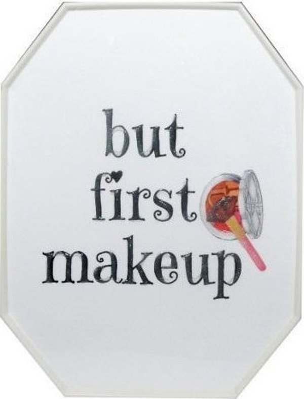 Πίνακας - But first Makeup 28x38cm