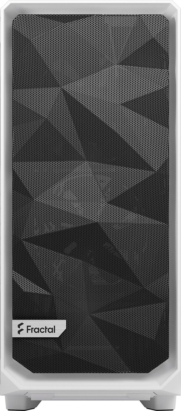 Κουτί Fractal Design Meshify 2 Compact TG Clear Tint Λευκό (FD-C-MES2C-05)