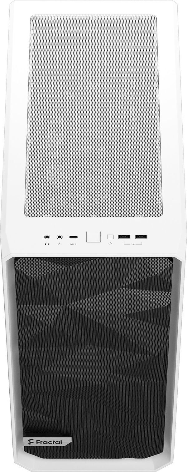 Κουτί Fractal Design Meshify 2 Compact TG Clear Tint Λευκό (FD-C-MES2C-05)