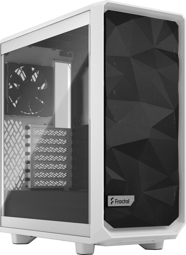 Κουτί Fractal Design Meshify 2 Compact TG Clear Tint Λευκό (FD-C-MES2C-05)