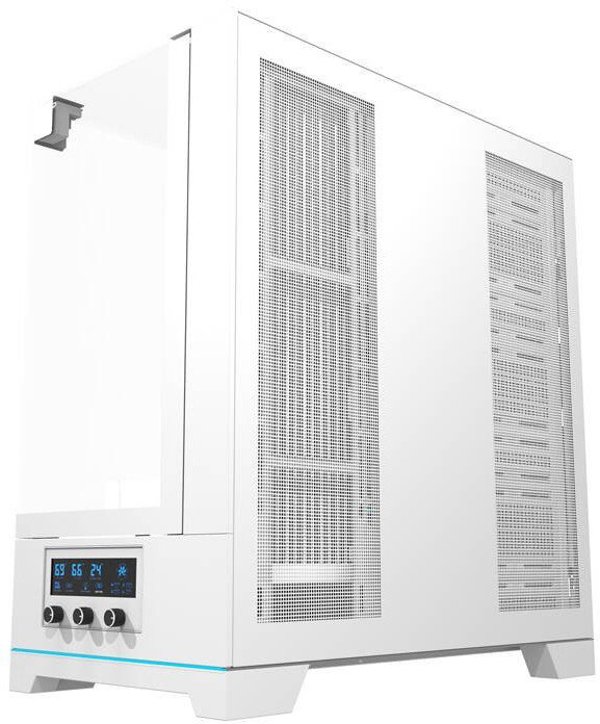 Κουτί υπολογιστή Darkflash DY450 χωρίς ανεμιστήρες (λευκό) Darkflash