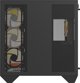 Κουτί υπολογιστή Darkflash DY470 (μαύρο) + 4 ανεμιστήρες + βάση GPU