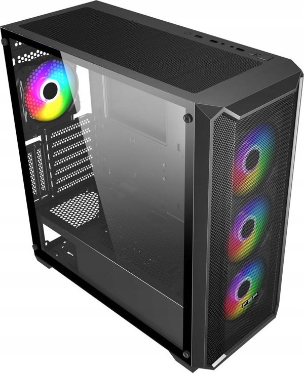 Κουτί FSP/Fortron FSP CMT591A Midi Tower Μαύρο