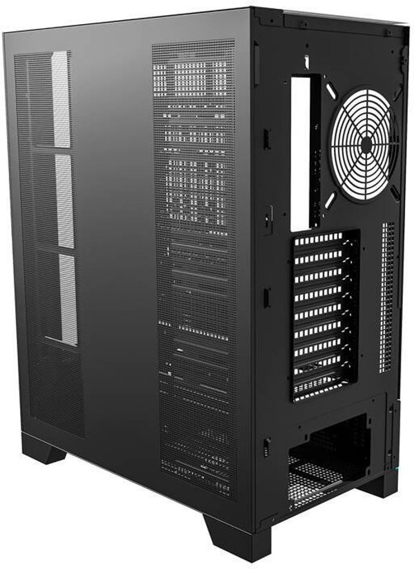 Κουτί υπολογιστή Darkflash DY450L χωρίς ανεμιστήρες (μαύρο) Darkflash