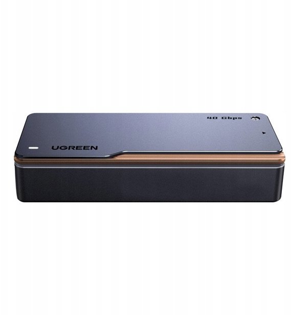 Obudowa na dysk SSD M.2 NVMe Ugreen D703, USB4 (szara)