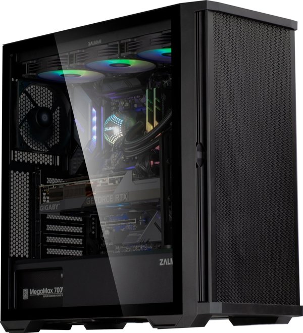 Θήκη Zalman Zalman Z10, θήκες ασφαλείας Midi Tower & υπολογιστές, Μαύρο 14292490 8809213763618