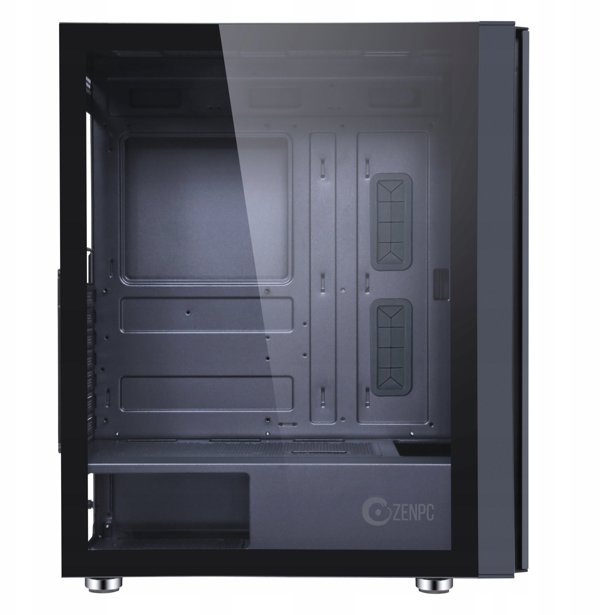 Κουτί υπολογιστή ZENPC Z5 Mesh Black 4x P12 PWM PST 120mm