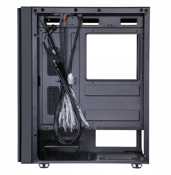 Κουτί υπολογιστή ZENPC Z5 Mesh Black 4x P12 PWM PST 120mm