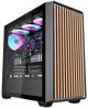 Κουτί υπολογιστή Darkflash DS900WD (μαύρο) + 4 ανεμιστήρες