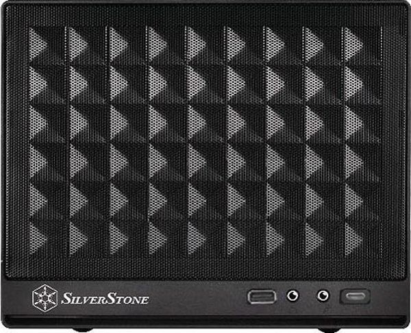 SilverStone Sugo SST-SG13B-C Κουτί Υπολογιστή Mini-ITX, USB Type-C, Μαύρο