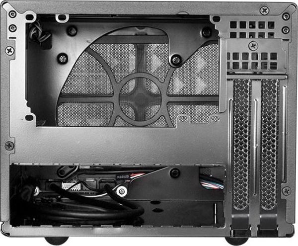 SilverStone Sugo SST-SG13B-C Κουτί Υπολογιστή Mini-ITX, USB Type-C, Μαύρο