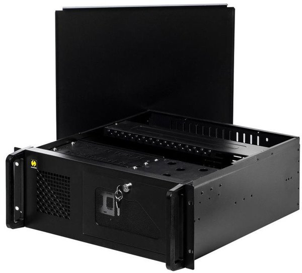 Κουτί διακομιστή NetRack RACK 19" 4U, , ATX/MicroATX, 450mm