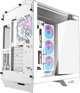 Κουτί υπολογιστή Darkflash DY470 (λευκό) + 4 ανεμιστήρες + βάση GPU