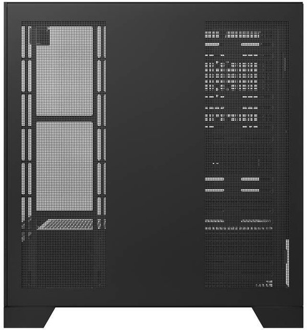 Κουτί υπολογιστή Darkflash DY450 χωρίς ανεμιστήρες (μαύρο) Darkflash