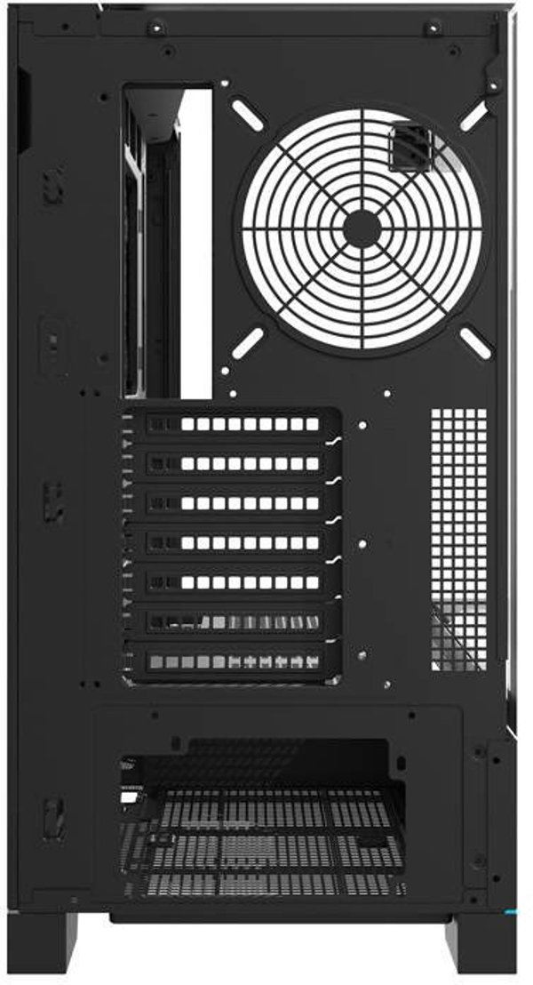 Κουτί υπολογιστή Darkflash DY450 χωρίς ανεμιστήρες (μαύρο) Darkflash