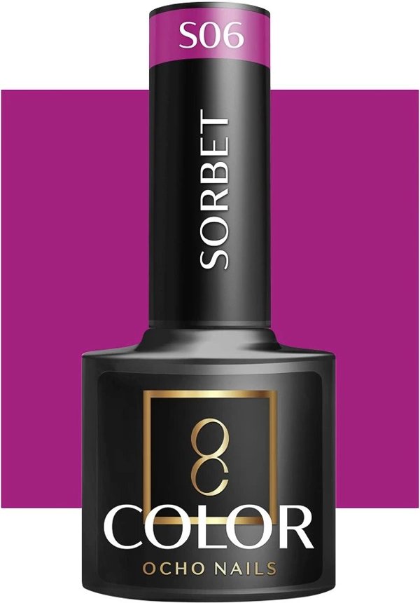 Ocho Nails Ημιμόνιμο Βερνίκι Νυχιών Sorbet S06 5g