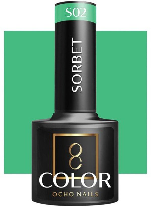 Ocho Nails Ημιμόνιμο Βερνίκι Νυχιών Sorbet S02 5g