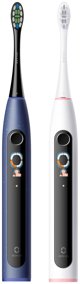 Oclean X Lite Έξυπνη Ηλεκτρική Οδοντόβουρτσα Sonic Duo Set, Γκρι και Μπλε