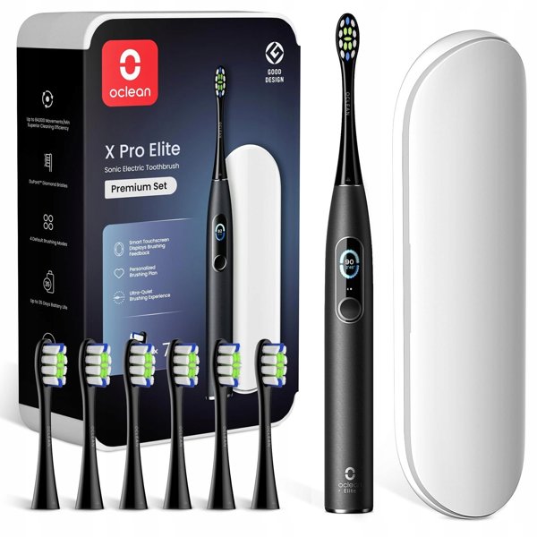 Oclean Electric Toothbrush X Pro Elite Premium Set Black