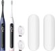 Ηλεκτρικές οδοντόβουρτσες Oclean X Lite S Duo Set για δύο, μπλε και γκρι