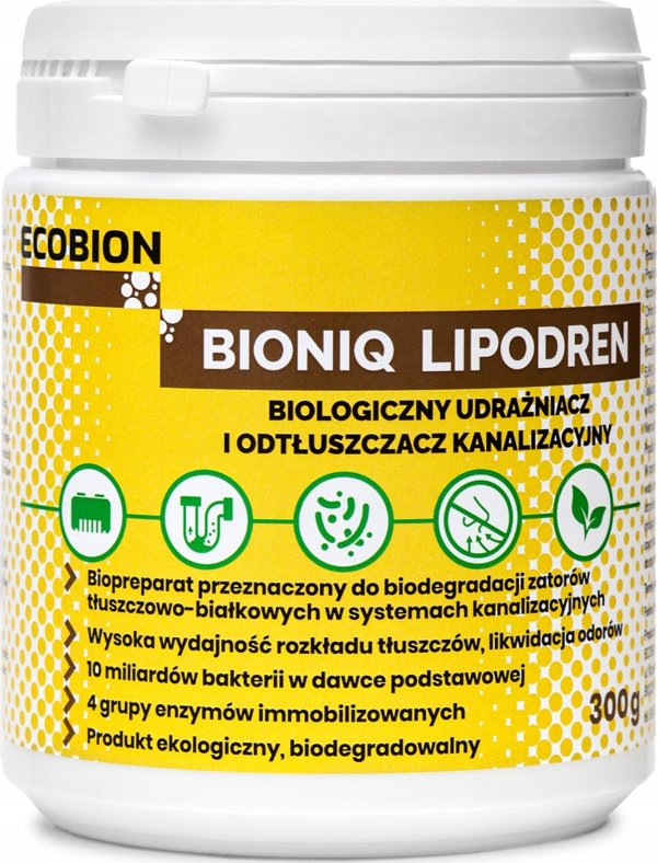 Καθαριστής αέρα Memorysolution BIOPREP BIONIQ CONTROL SEWAGE TREAT 500G