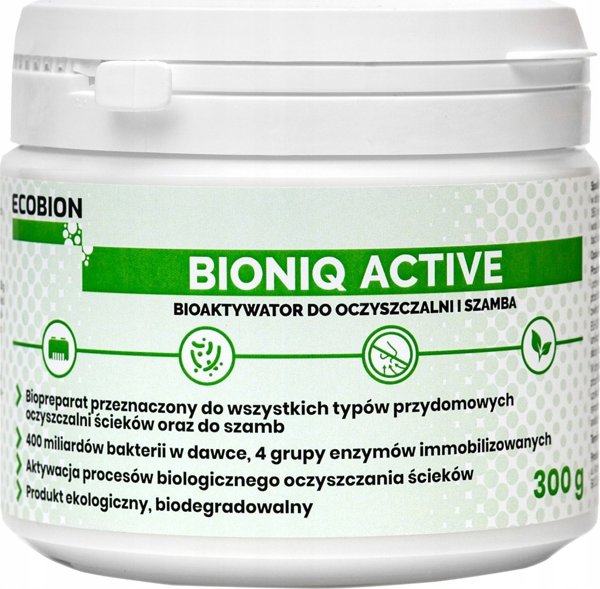 Καθαριστής αέρα Boneco BIOPREP BIONIQ ACTIVE SEWAGE TREAT 300G